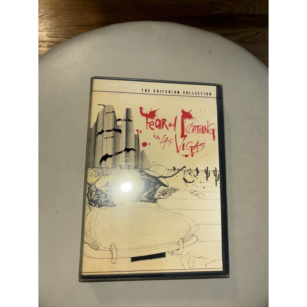 Criterion Fear and Loathing in Las Vegas DVD Johnny Depp Spine 175 2-Disc